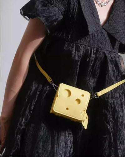 Taro Square Cheese Bag-korean-fashion-Bag-Taro's Closet-OH Garments