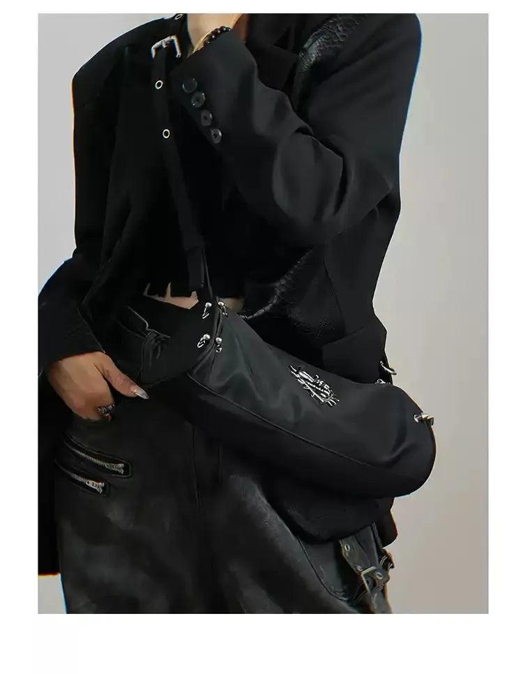 Taro Thorn Heart Piercing Rivet Bag-korean-fashion-Bag-Taro's Closet-OH Garments