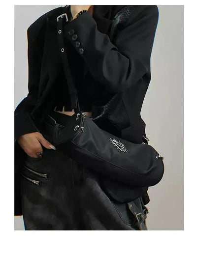 Taro Thorn Heart Piercing Rivet Bag-korean-fashion-Bag-Taro's Closet-OH Garments