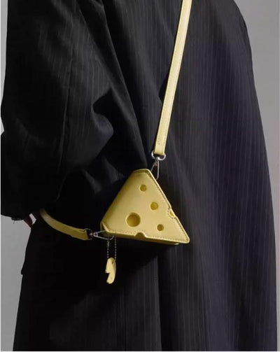Taro Triangle Cheese Bag-korean-fashion-Bag-Taro's Closet-OH Garments