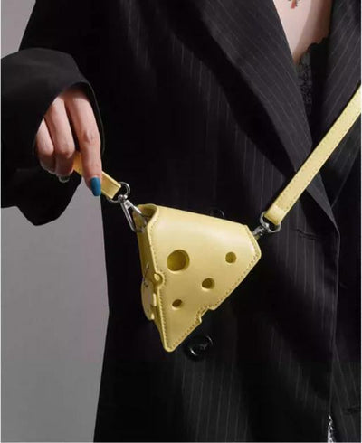 Taro Triangle Cheese Bag-korean-fashion-Bag-Taro's Closet-OH Garments