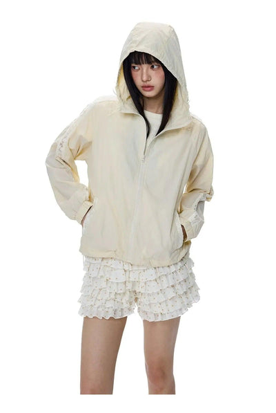 Tom Lace Stitched Hooded Jacket-korean-fashion-Jacket-Tom's Closet-OH Garments
