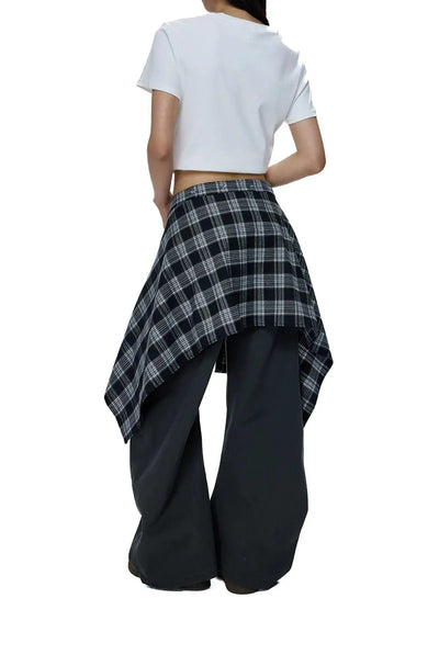 Tom Loose Plaid Accent Pants-korean-fashion-Pants-Tom's Closet-OH Garments