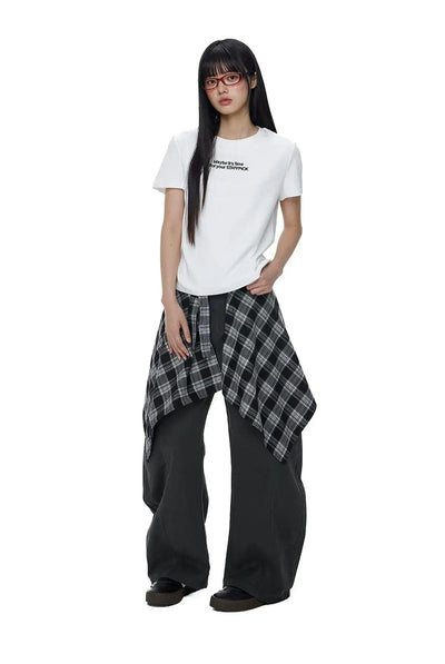 Tom Loose Plaid Accent Pants-korean-fashion-Pants-Tom's Closet-OH Garments