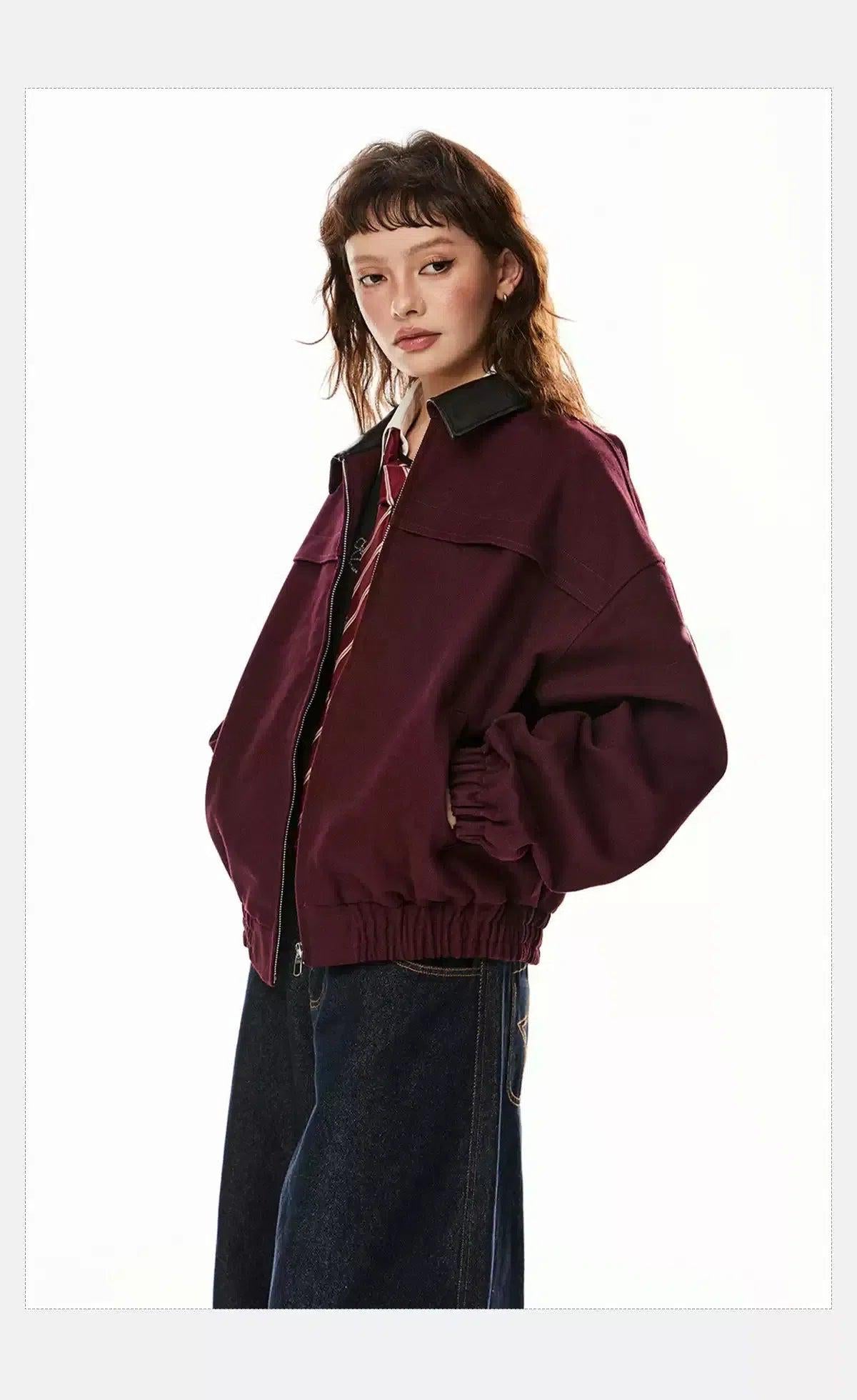 Tom Solid Lapel Casual Jacket-korean-fashion-Jacket-Tom's Closet-OH Garments