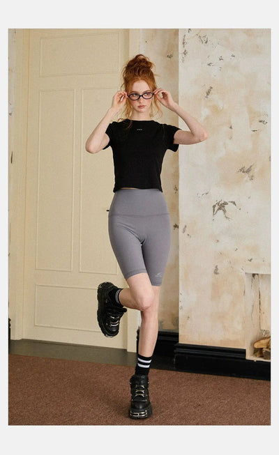 Tom Sporty Versatile Tight Fit Shorts-korean-fashion-Shorts-Tom's Closet-OH Garments