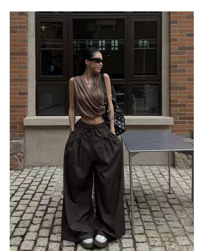 Zero Oversized Pleated Pants-korean-fashion-Pants-Zero's Closet-OH Garments
