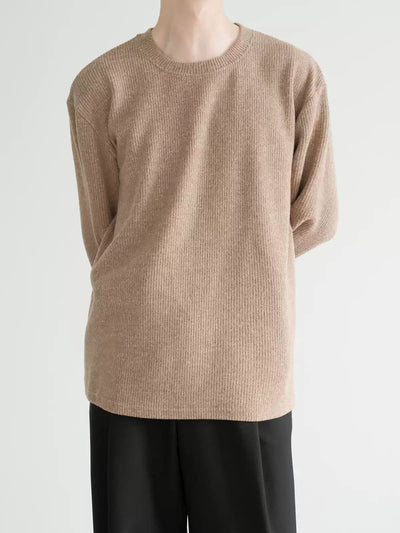 Zhou Basic Round Neck Sweater-korean-fashion-Sweater-Zhou's Closet-OH Garments