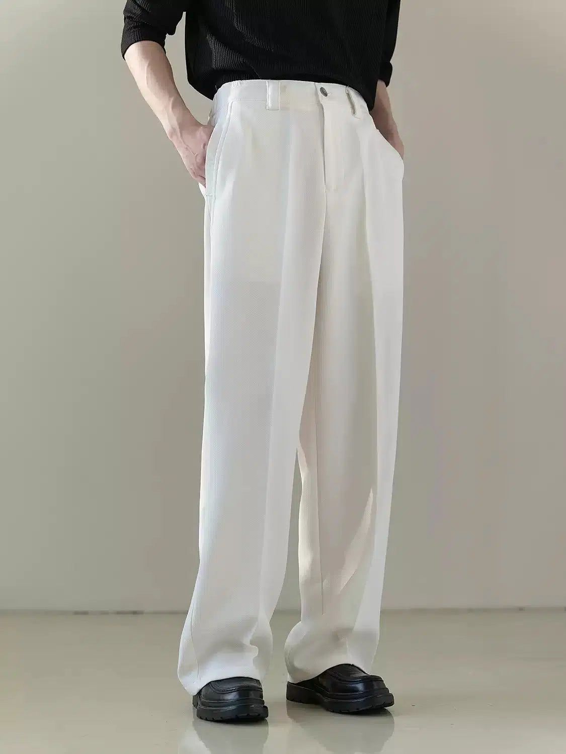 Zhou Business Casual Trousers-korean-fashion-Trousers-Zhou's Closet-OH Garments