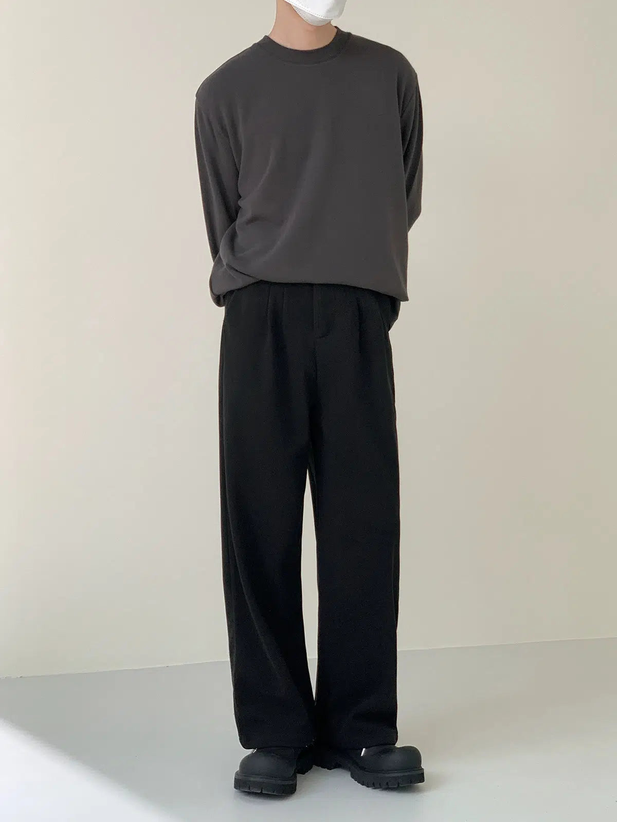 Zhou Casual Thickened Loose Straight Pants-korean-fashion-Pants-Zhou's Closet-OH Garments