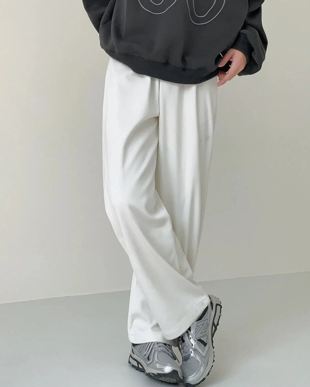 Zhou Casual Thickened Loose Straight Pants-korean-fashion-Pants-Zhou's Closet-OH Garments