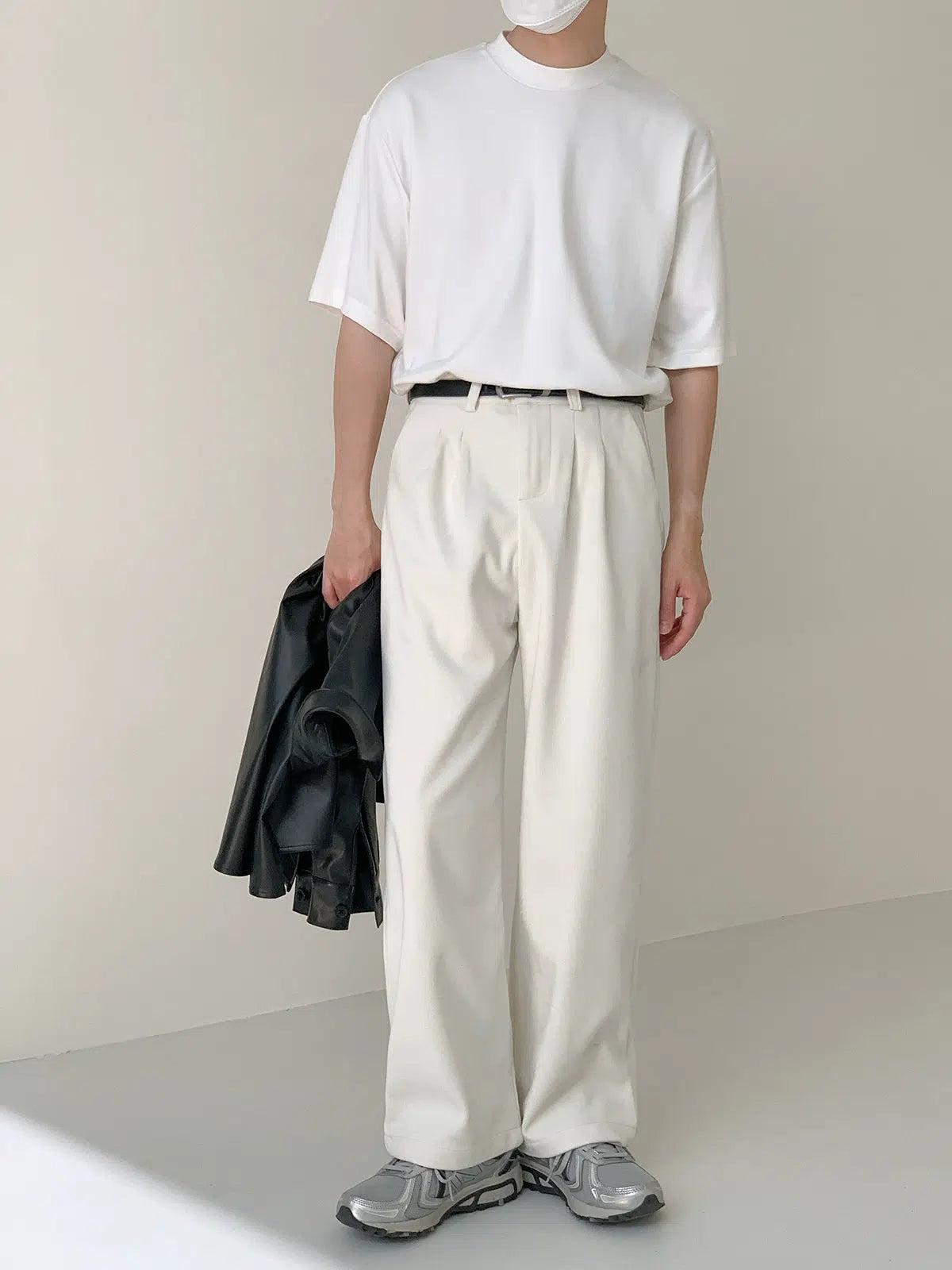 Zhou Casual Thickened Loose Straight Pants-korean-fashion-Pants-Zhou's Closet-OH Garments