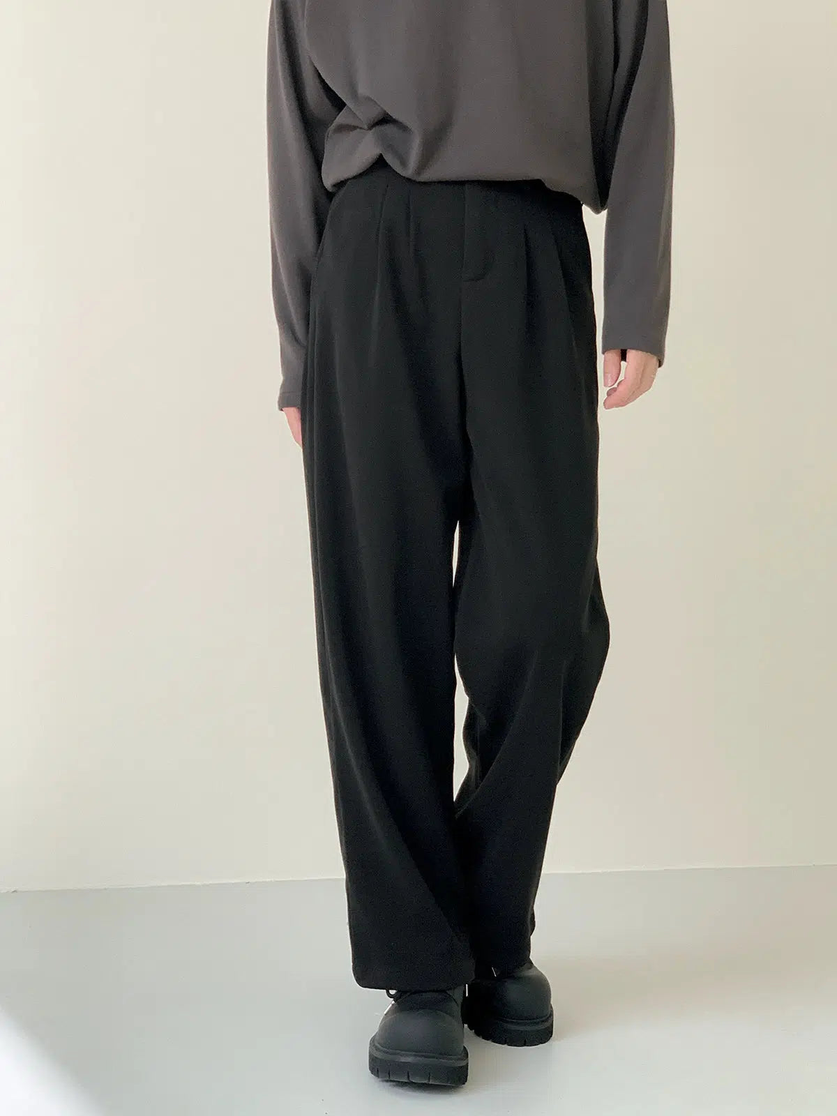 Zhou Casual Thickened Loose Straight Pants-korean-fashion-Pants-Zhou's Closet-OH Garments