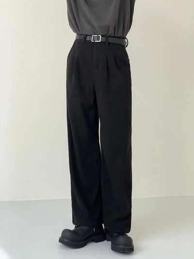 Zhou Casual Thickened Loose Straight Pants-korean-fashion-Pants-Zhou's Closet-OH Garments