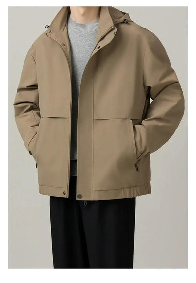 Zhou Clean Fit Hooded Jacket-korean-fashion-Jacket-Zhou's Closet-OH Garments