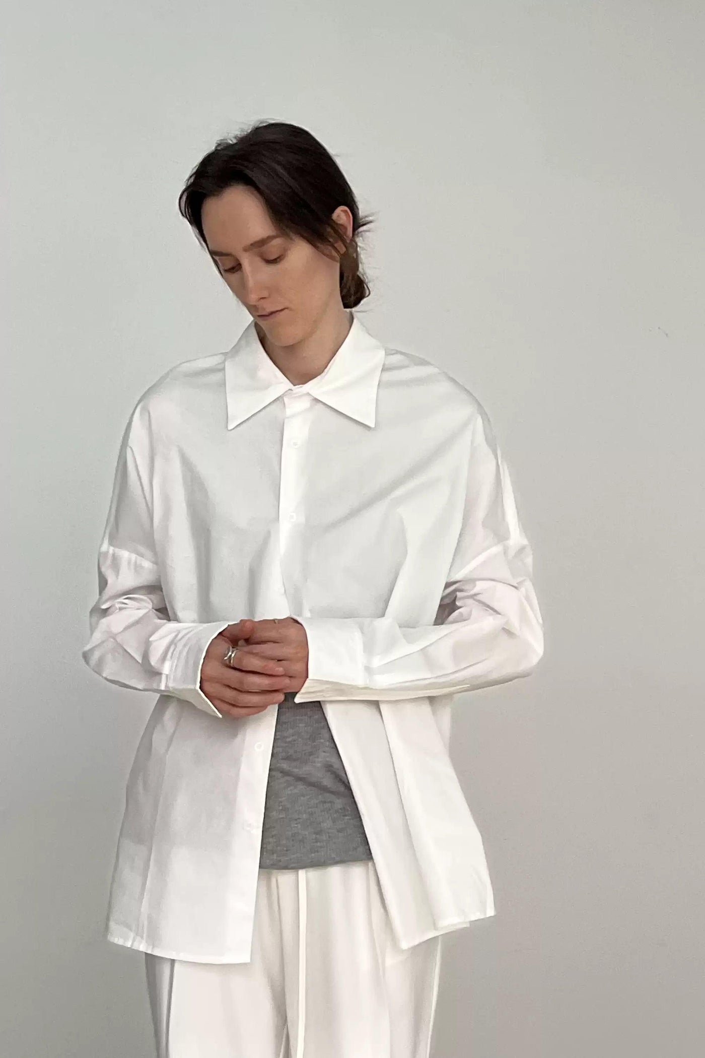 Zhou Clean Fit Smart Office Shirt-korean-fashion-Shirt-Zhou's Closet-OH Garments