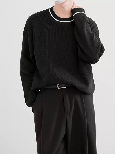 Zhou Cozy Ribbed Knit Mockneck-korean-fashion-Mockneck-Zhou's Closet-OH Garments