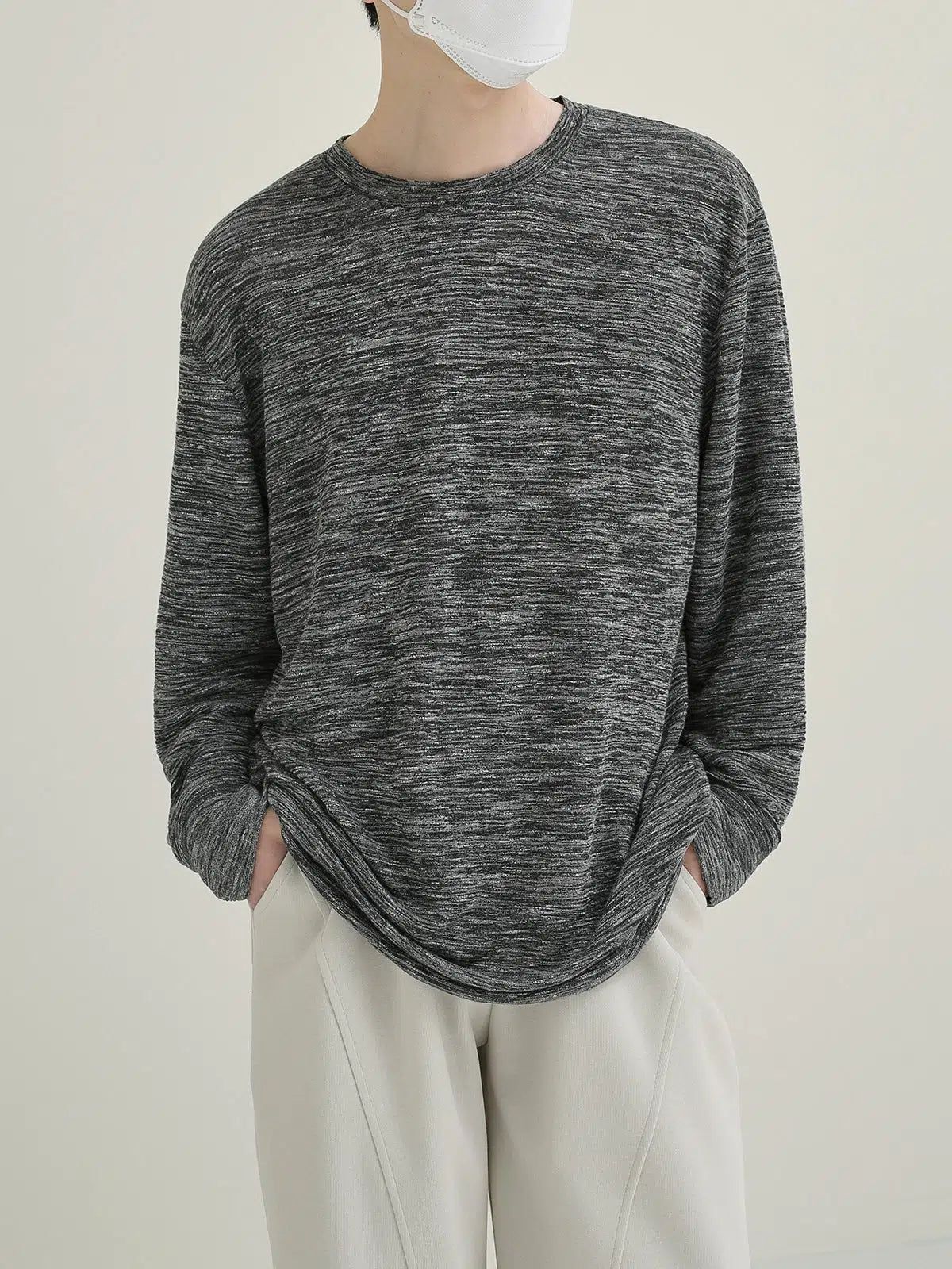 Zhou Drappy Long Sleeve T-Shirt-korean-fashion-T-Shirt-Zhou's Closet-OH Garments