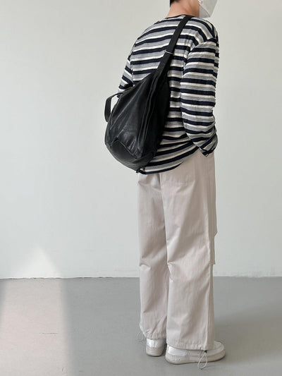 Zhou Fold Pleated Parachute Pants-korean-fashion-Pants-Zhou's Closet-OH Garments