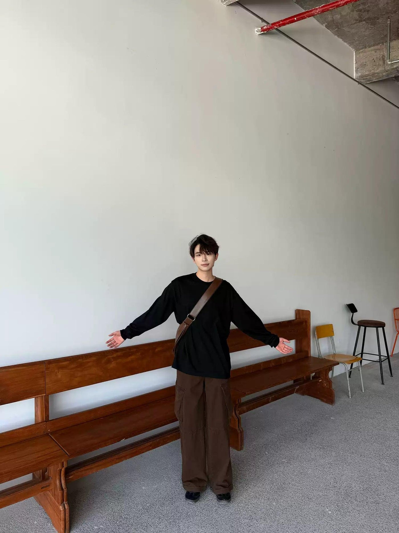 Zhou Functional Relax Fit Cargo Pants-korean-fashion-Pants-Zhou's Closet-OH Garments