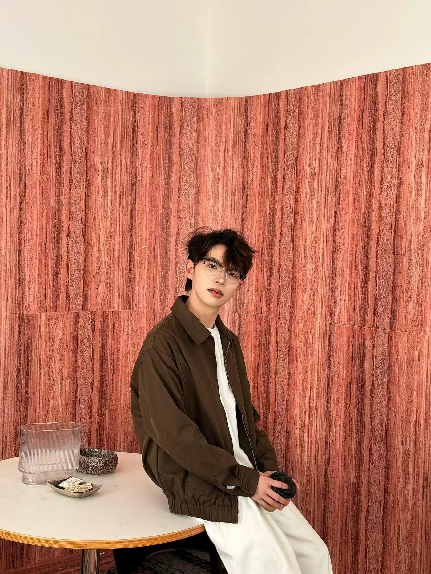 Zhou Harrington Full-Zip Jacket-korean-fashion-Jacket-Zhou's Closet-OH Garments