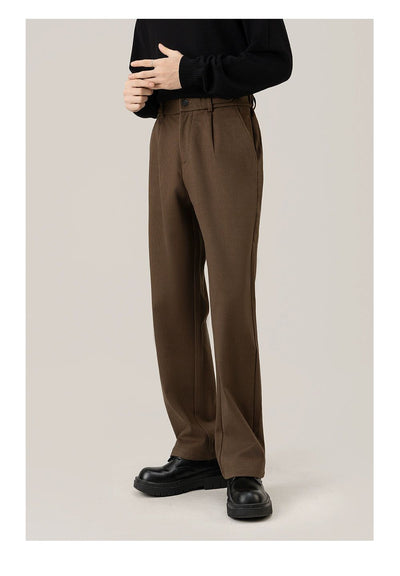 Zhou High Waist Bootcut Trousers-korean-fashion-Trousers-Zhou's Closet-OH Garments