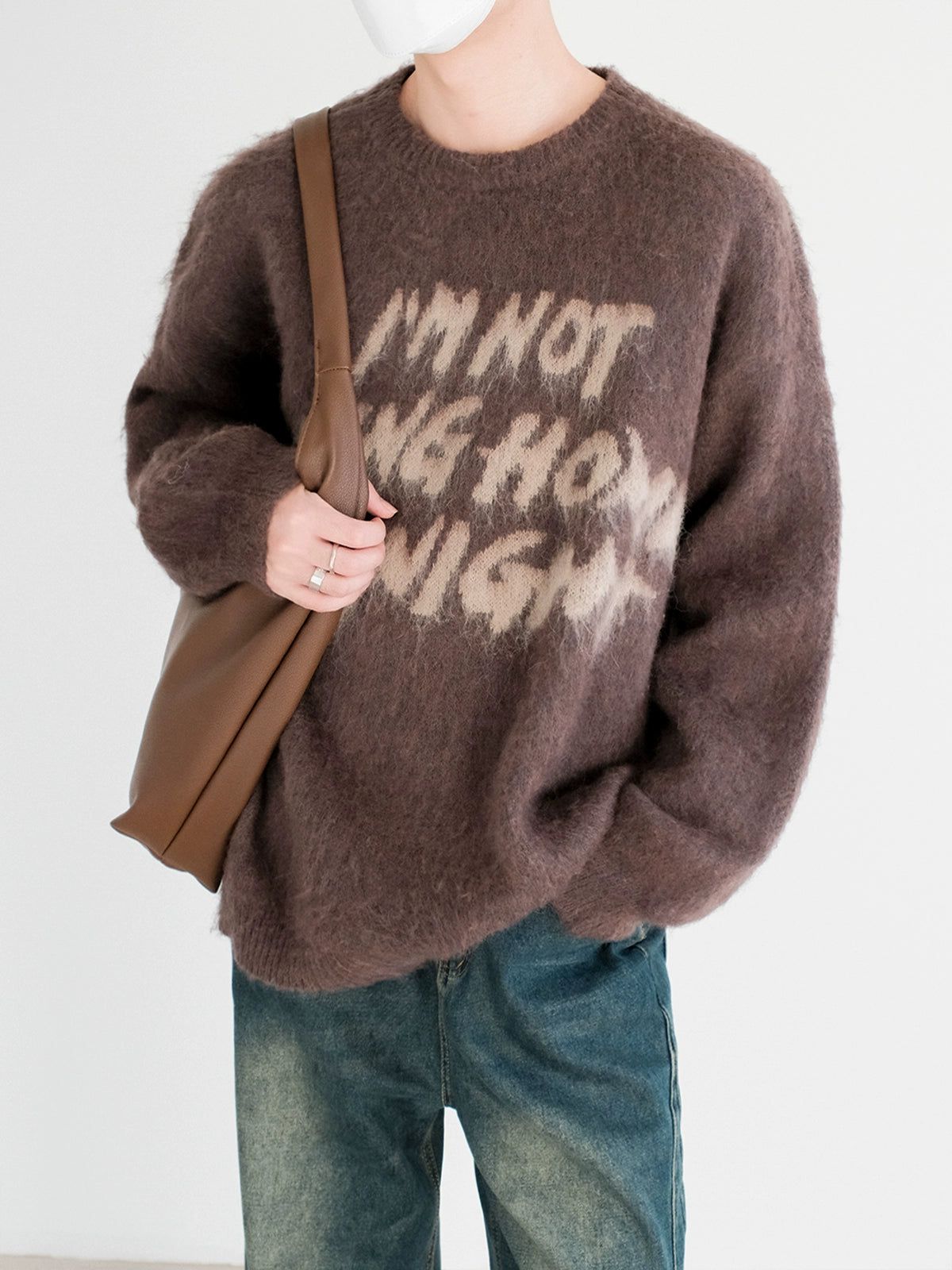 Zhou I'm Not Going Home Tonight Sweater-korean-fashion-Sweater-Zhou's Closet-OH Garments