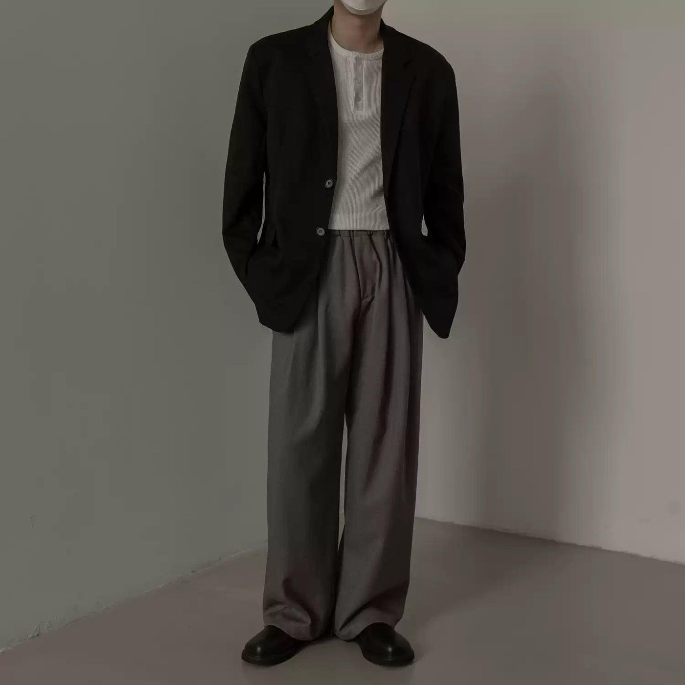 Zhou Lapel Versatile Blazer-korean-fashion-Blazer-Zhou's Closet-OH Garments