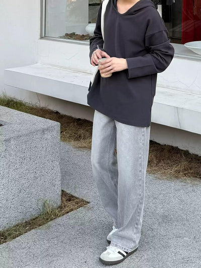 Zhou Light Washed Straight Leg Jeans-korean-fashion-Jeans-Zhou's Closet-OH Garments