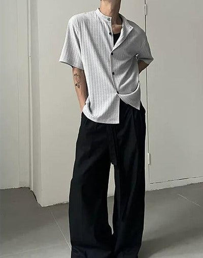 Zhou Lined Regular Fit Shirt-korean-fashion-Shirt-Zhou's Closet-OH Garments