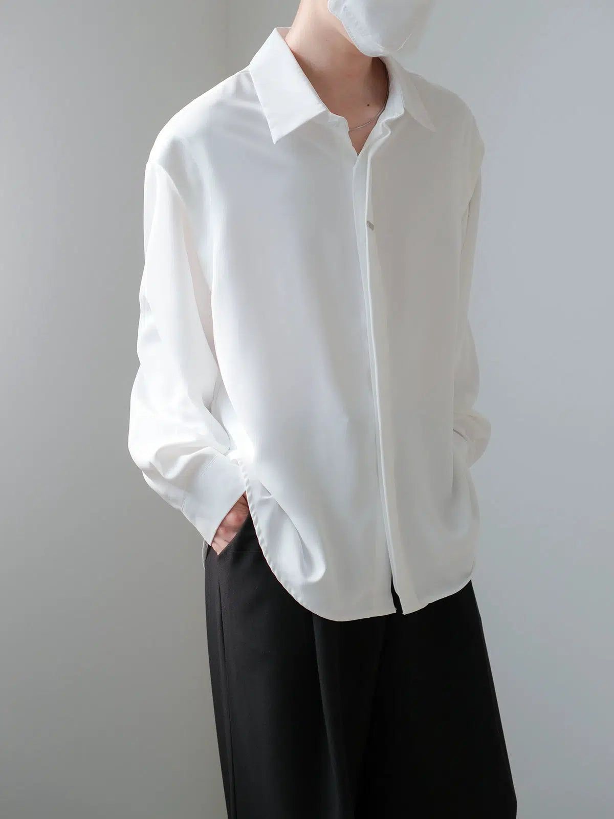 Zhou Minimalist Casual Shirt-korean-fashion-Shirt-Zhou's Closet-OH Garments