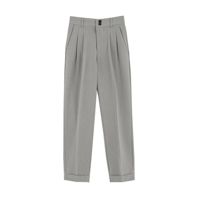 Zhou Office Cropped Trousers-korean-fashion-Pants-Zhou's Closet-OH Garments