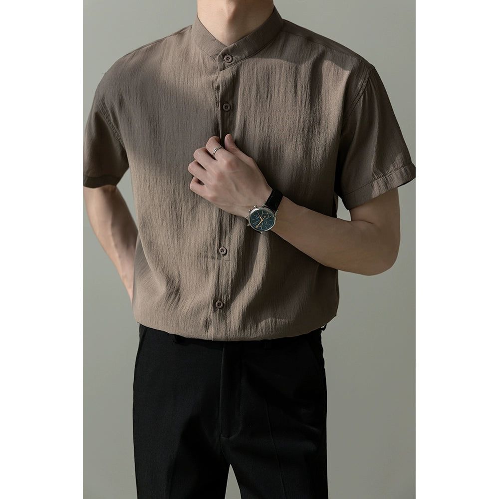 Zhou Relaxed Fit Essential Shirt-korean-fashion-Shirt-Zhou's Closet-OH Garments