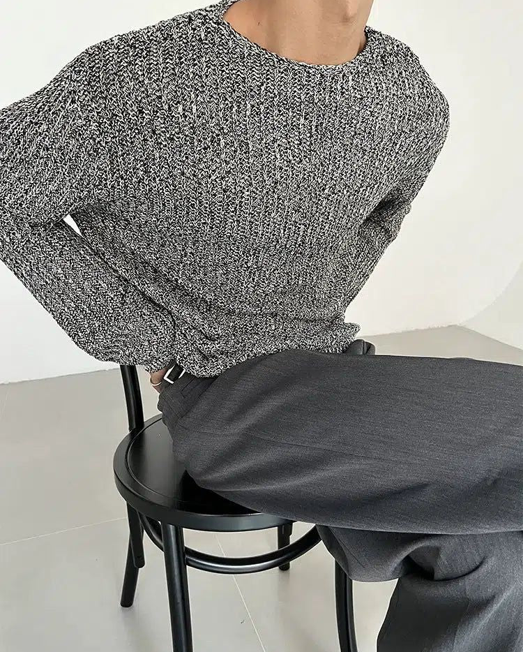 Zhou Relaxed Fit Essential Sweater-korean-fashion-Sweater-Zhou's Closet-OH Garments