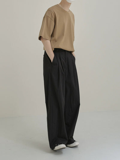 Zhou Relaxed Fit Track Pants-korean-fashion-Pants-Zhou's Closet-OH Garments