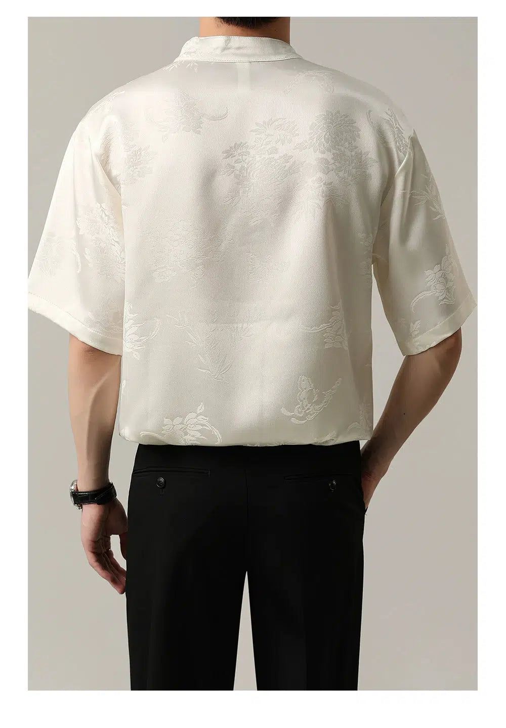 Zhou Shiny Asian Style Shirt-korean-fashion-Shirt-Zhou's Closet-OH Garments