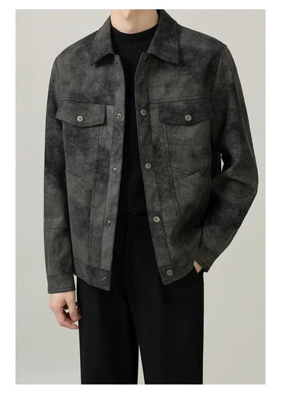 Zhou Structured Buttoned Jacket-korean-fashion-Jacket-Zhou's Closet-OH Garments