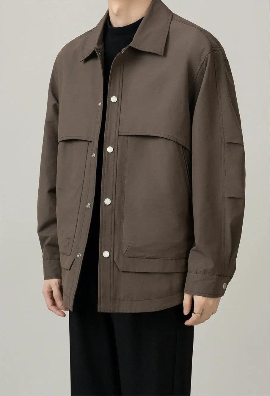 Zhou Structured Versatile Jacket-korean-fashion-Jacket-Zhou's Closet-OH Garments