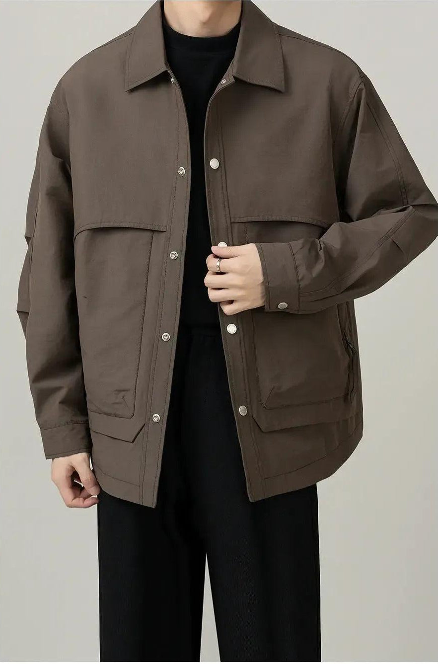 Zhou Structured Versatile Jacket-korean-fashion-Jacket-Zhou's Closet-OH Garments