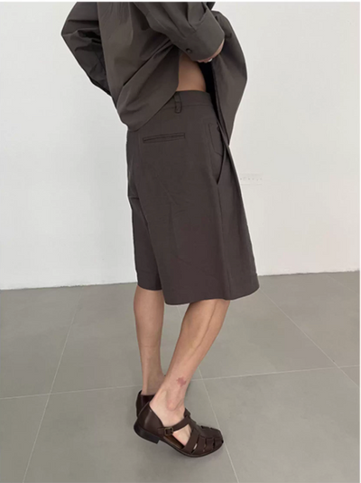 Zhou Summer Wide Leg Shorts-korean-fashion-Shorts-Zhou's Closet-OH Garments