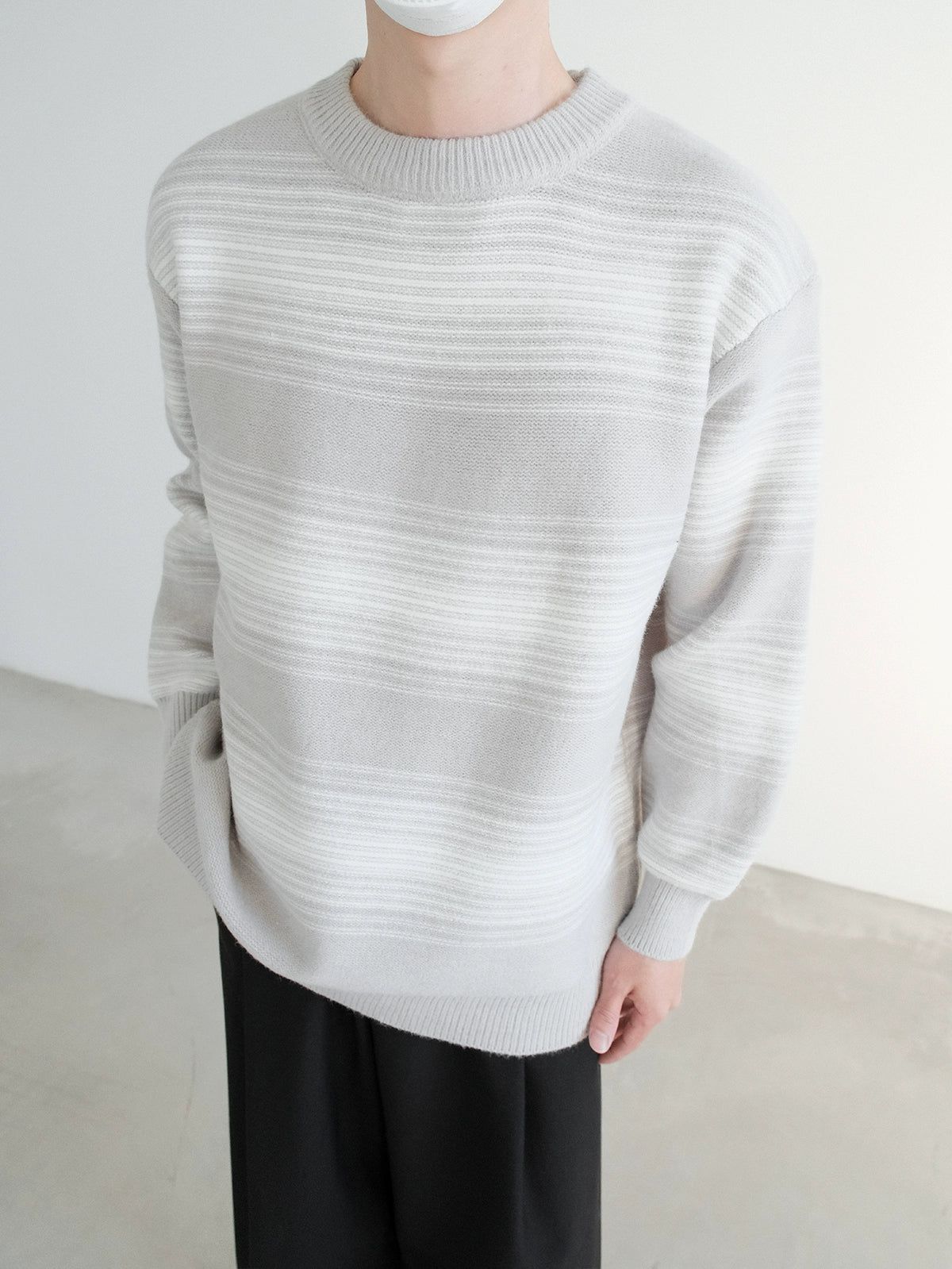 Zhou Thin Stripes Sweater-korean-fashion-Sweater-Zhou's Closet-OH Garments