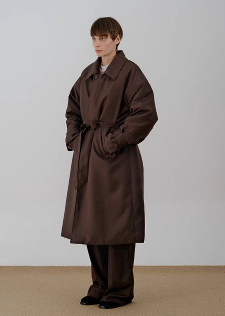 Zhou Waist Belt Long Coat-korean-fashion-Long Coat-Zhou's Closet-OH Garments