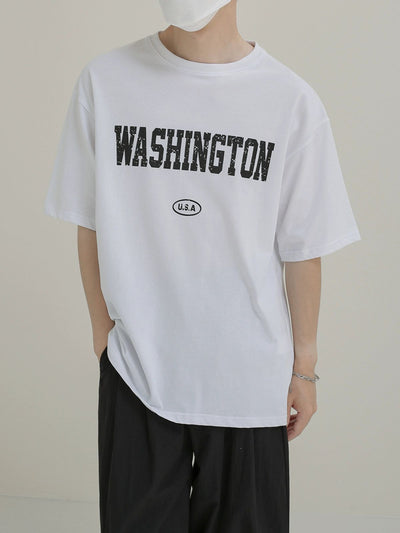 Zhou Washington T-Shirt-korean-fashion-T-Shirt-Zhou's Closet-OH Garments