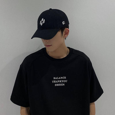 Hua Geometric Shape Design Hat-korean-fashion-Hat-Hua's Closet-OH Garments