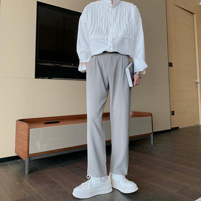 Hua Straight Cut Pants-korean-fashion-Pants-Hua's Closet-OH Garments