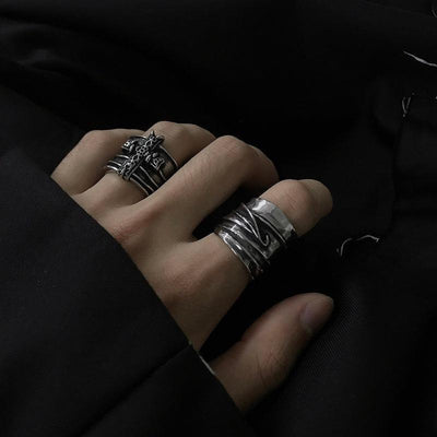 OH Alejandro Quicksilver Ring-korean-fashion-Ring-OH Atelier-OH Garments