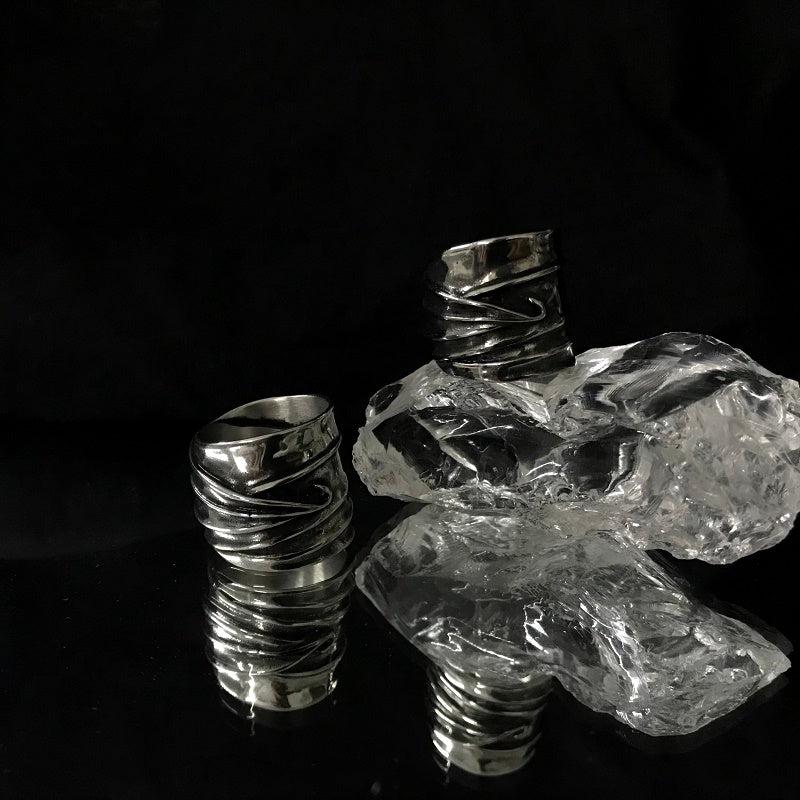 OH Alejandro Quicksilver Ring-korean-fashion-Ring-OH Atelier-OH Garments