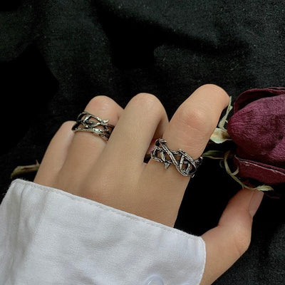 OH Crown of Thorns Ring-korean-fashion-Ring-OH Atelier-OH Garments