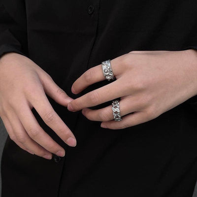 OH Dandelion Diamonds Ring-korean-fashion-Ring-OH Atelier-OH Garments