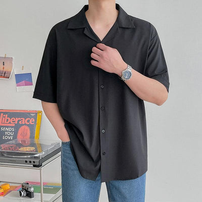 OH Essential Button-Down Shirt-korean-fashion-Shirt-OH Atelier-OH Garments